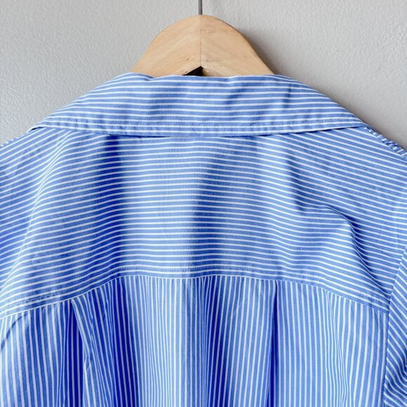 Japna blue stripe button down shit medium - Picture 12 of 16